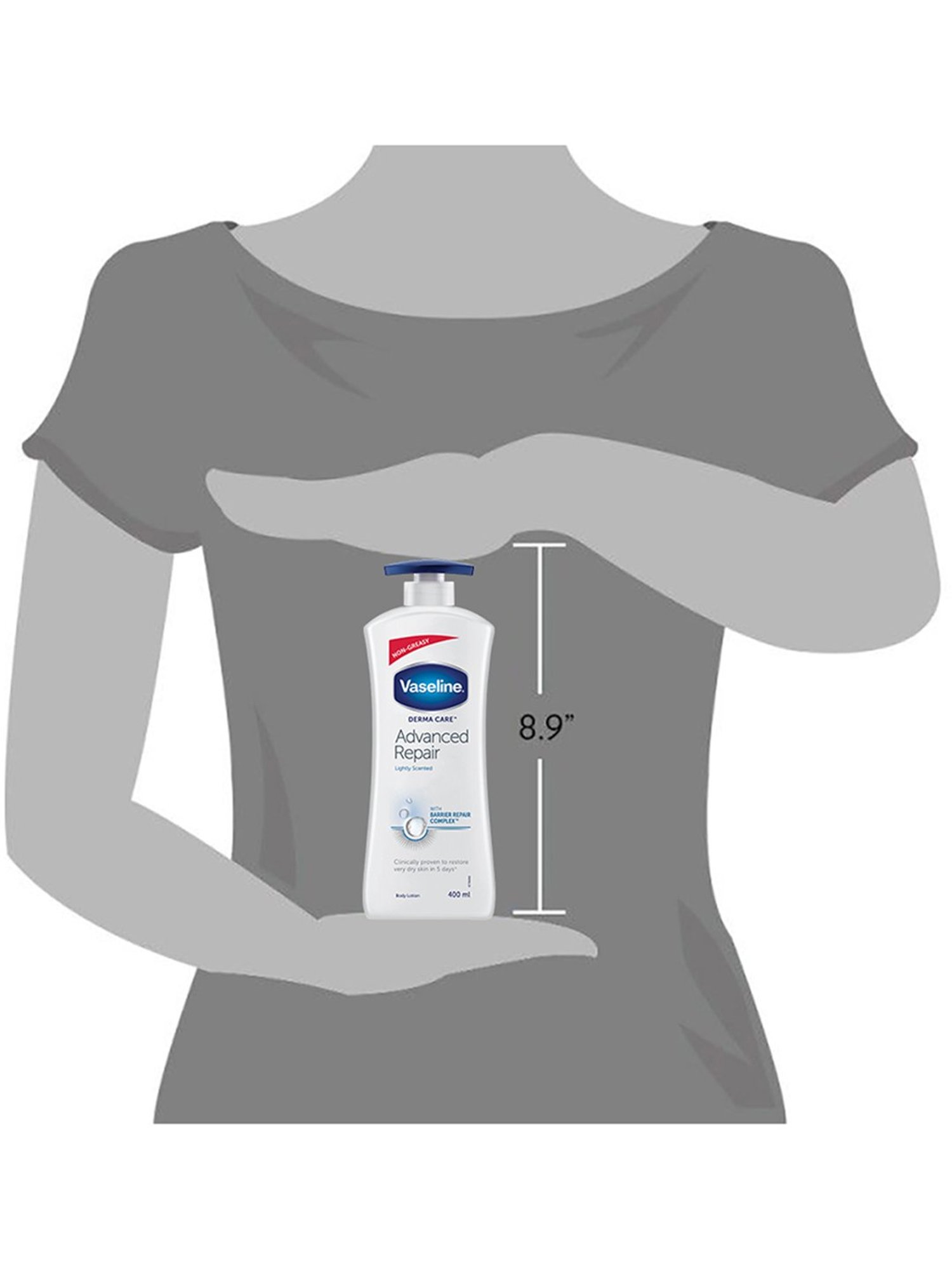 Vaseline Derma Care Advanced Repair Body Lotion - 400 ml