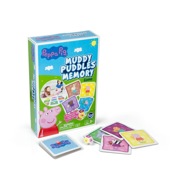 Peppa Pig Muddy Puddles Memory Card Game