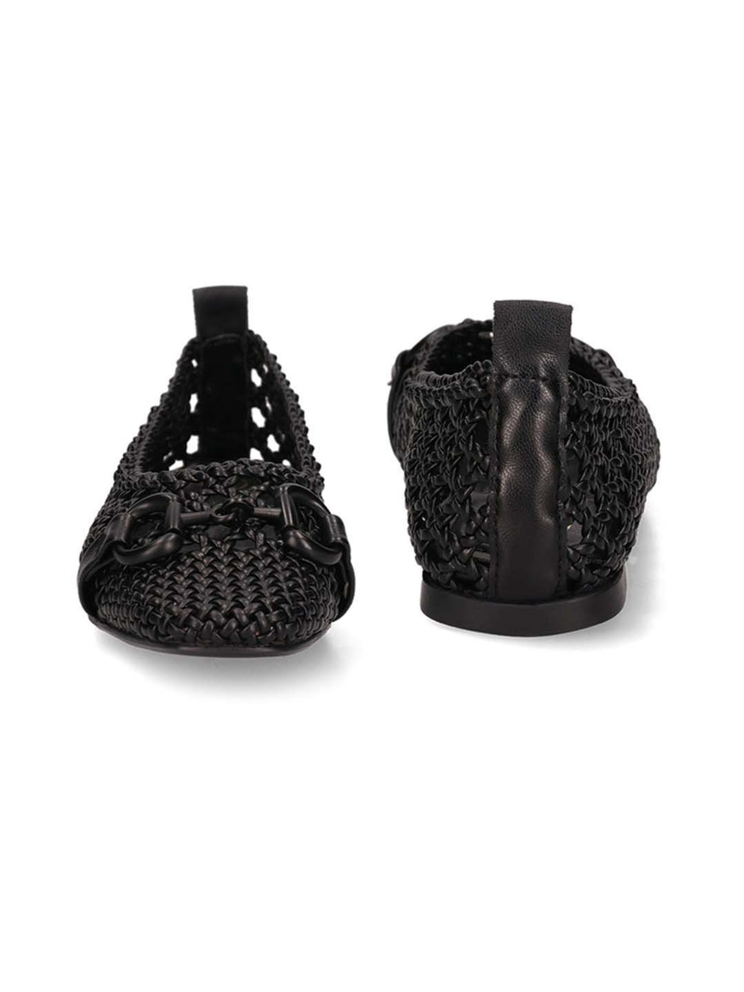 BAGATT Women's Amalia Black Flat Ballets