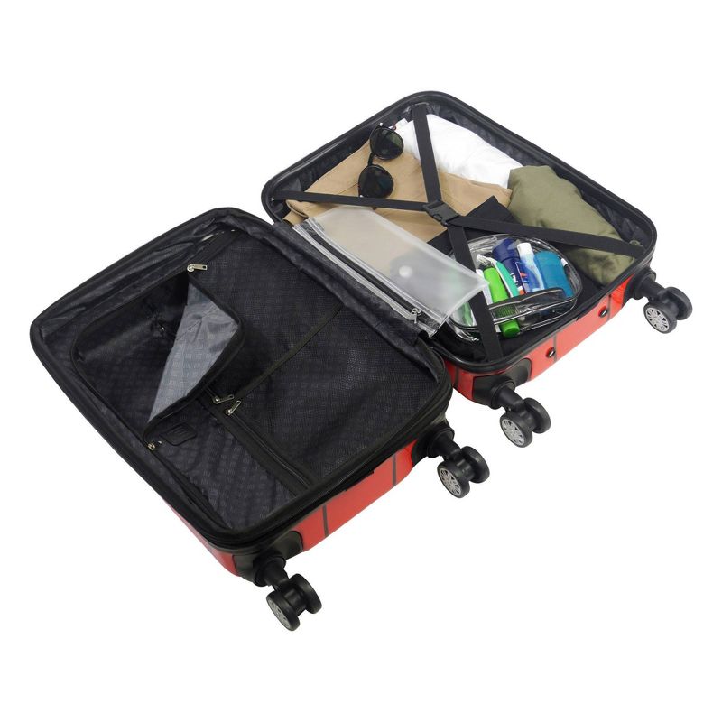 FUL Spider-Man 21" Carry On Spinner Suitcase - Red