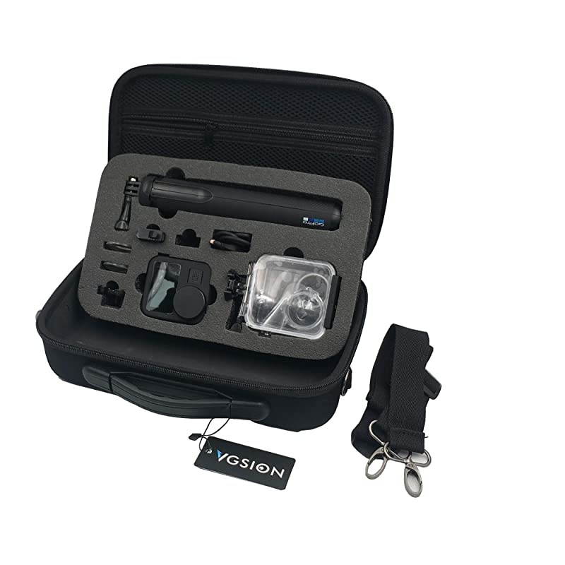 Hard Shell Bag Carrying Case for GoPro Max with Shoulder Belt
