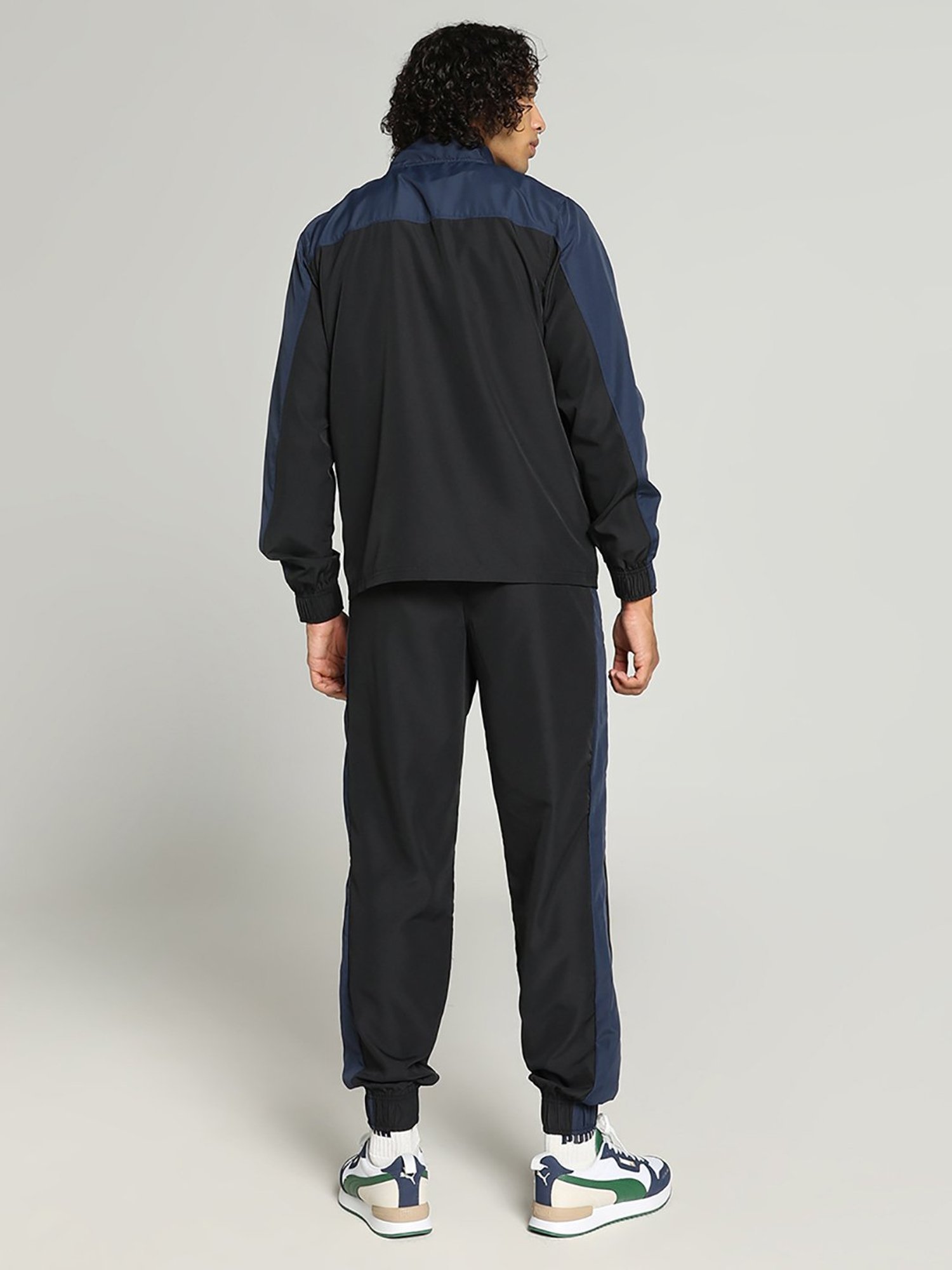 Vimal Jonney Light Mud Cotton Regular Fit Tracksuit