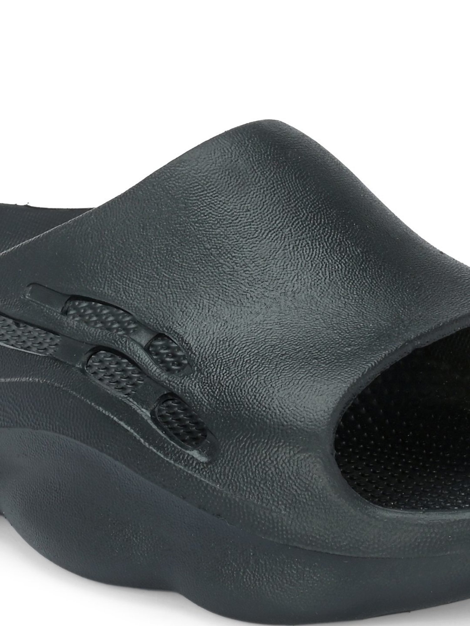 Yuuki Men's BREEZY Black Slides