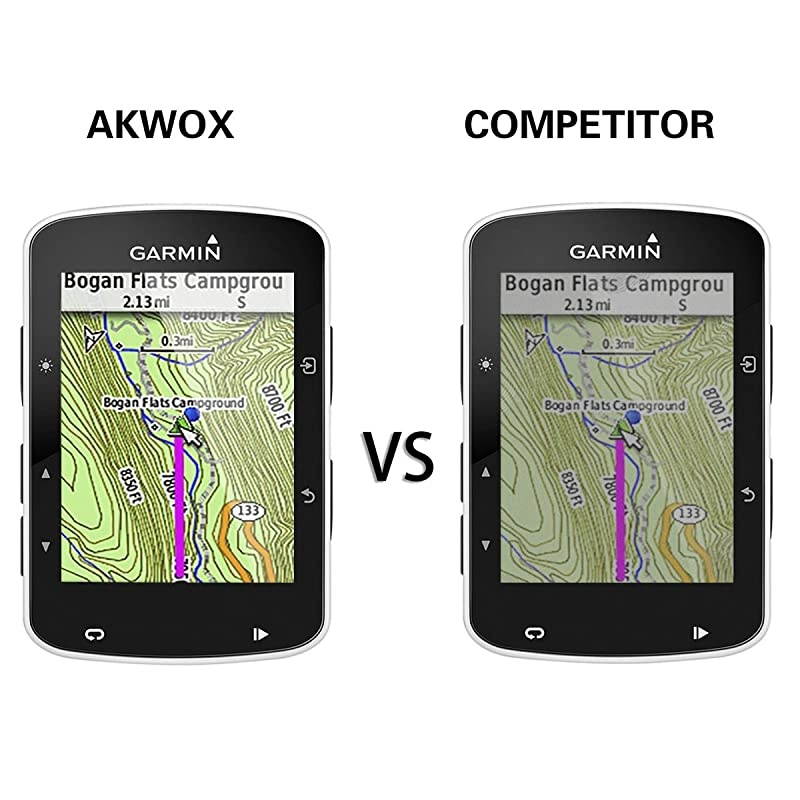 Pack of 4 Tempered Glass Screen Protector for Garmin Edge 520  03mm 9H Hard Scratchresistant Protector for Garmin Edge 520