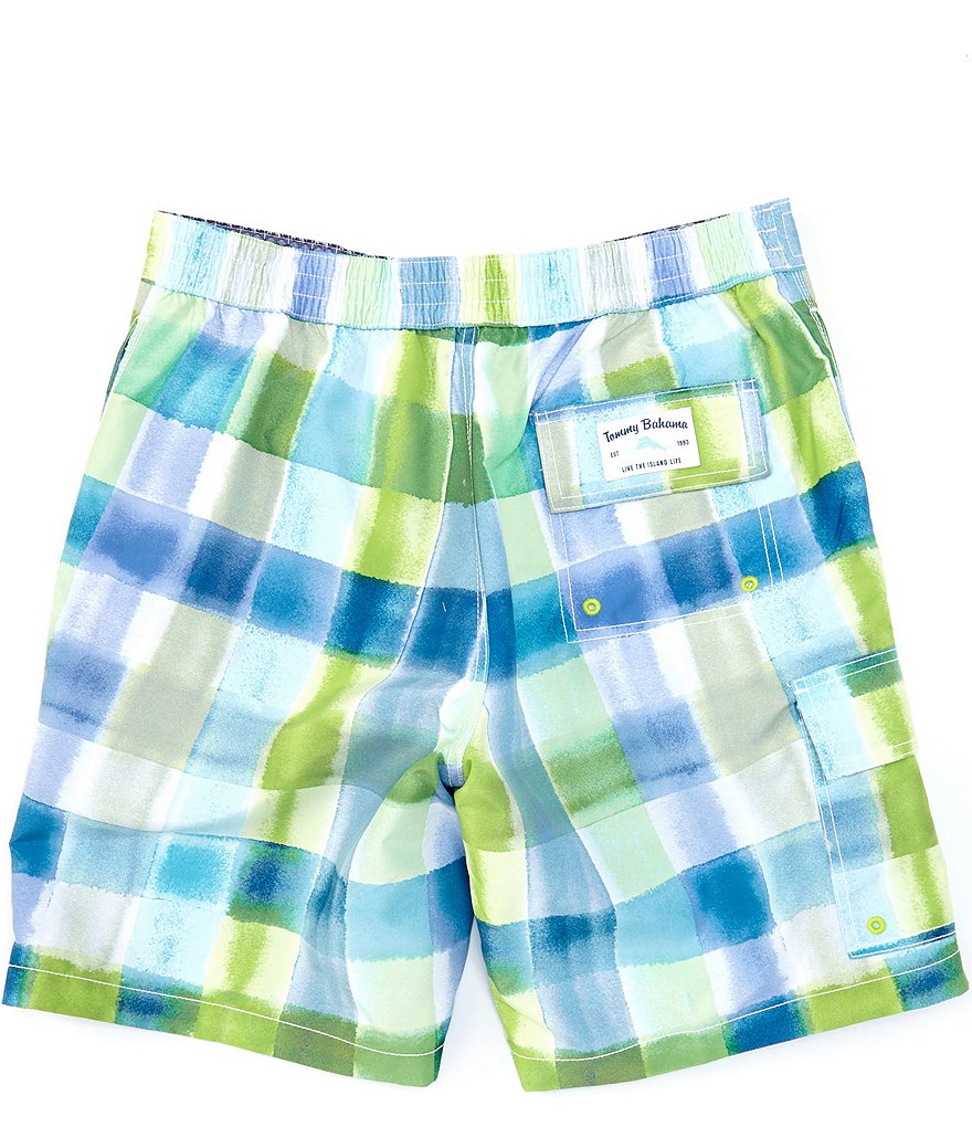 Tommy Bahama Baja Harbor Cove 9#double; Inseam Board Shorts