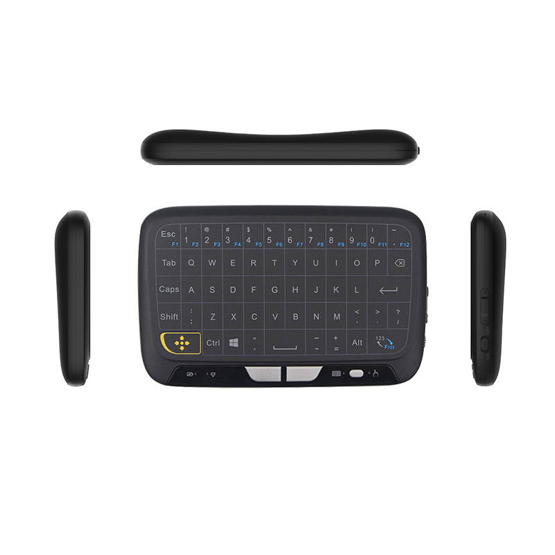 New Real Touch Keyboard 2.4G Wireless Mini Touchpad Mouse Keyboard for PC Laptop Tablet Pad Smart Android TV Box Raspberry Pi 3