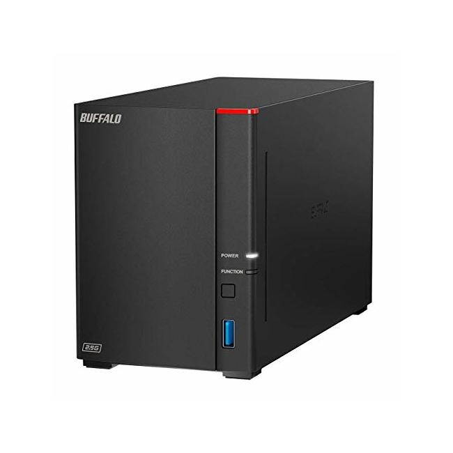 Buffalo LinkStation 720D 8TB Hard Drives Included Private Cloud (2 x 4TB, 2 Bay)