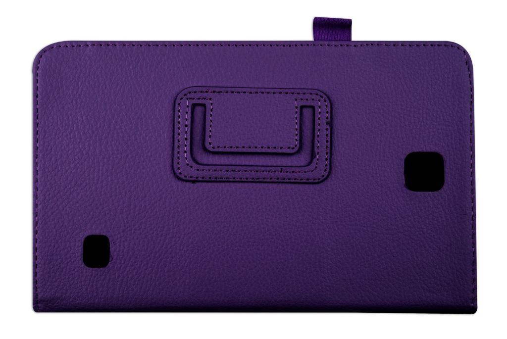 Hellfire Trading Magnetic PU Leather Case Cover for Samsung Galaxy Tab 4 8" T330 - Black