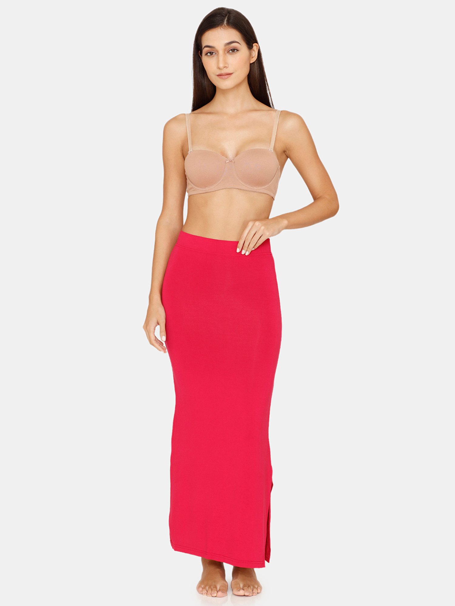 Rosaline by Zivame Dark Pink Saree Shapewear