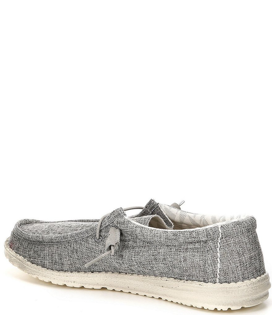 Hey Dude Men's Wally Linen Washable Chukka