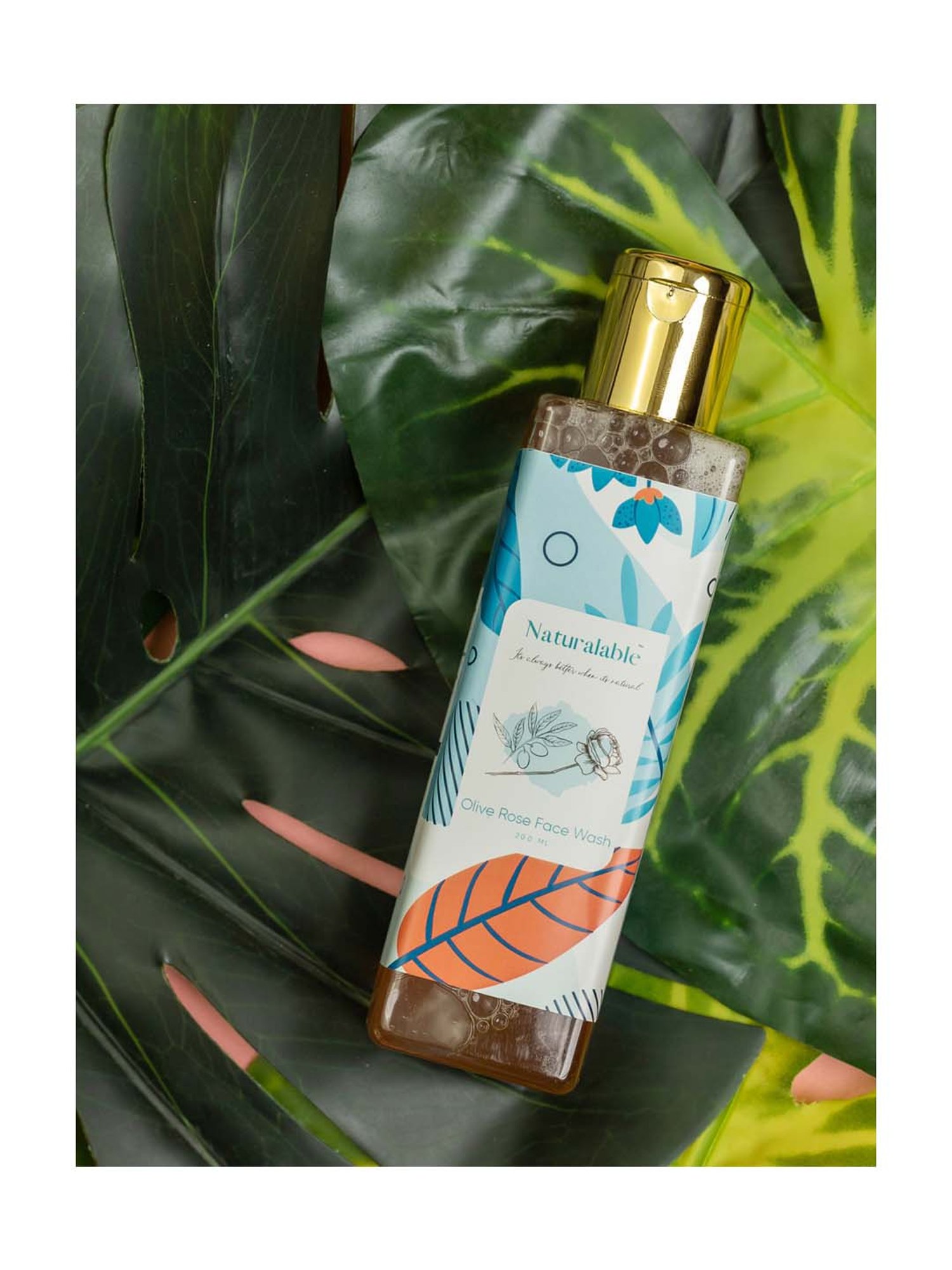 Naturalable Olive Rose Face Wash - 200 ml