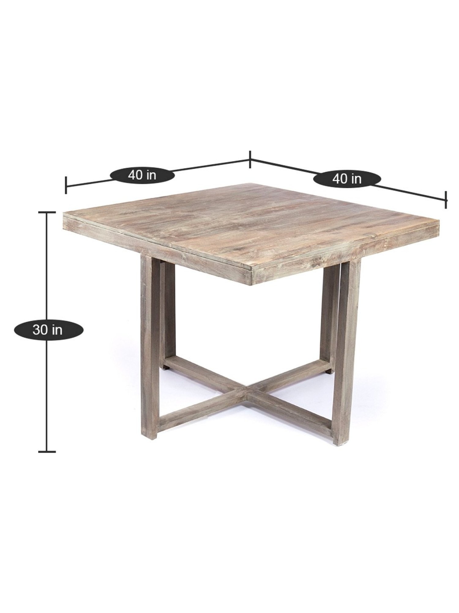 Nilkamal Olivia Brown Solid Wood - Rubberwood 6 Seater Dinning Table set