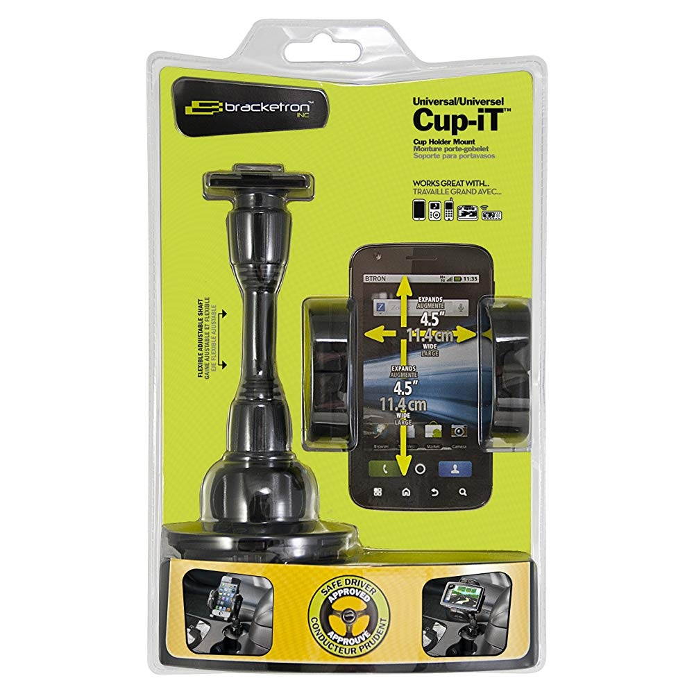 Bracketron UCH-101-BL Universal Cup Holder Mount