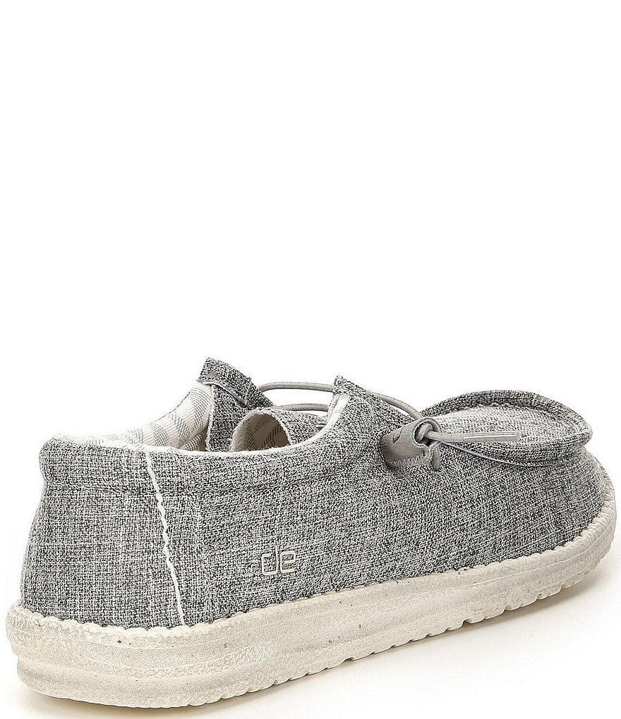 Hey Dude Men's Wally Linen Washable Chukka