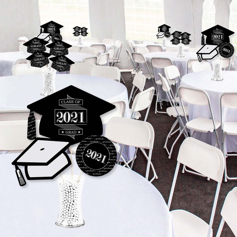 Big Dot of Happiness Senior Strong - Hanging Porch Class of 2021 Graduation Party Outdoor Decorations - Front Door Decor - 1 Piece Sign