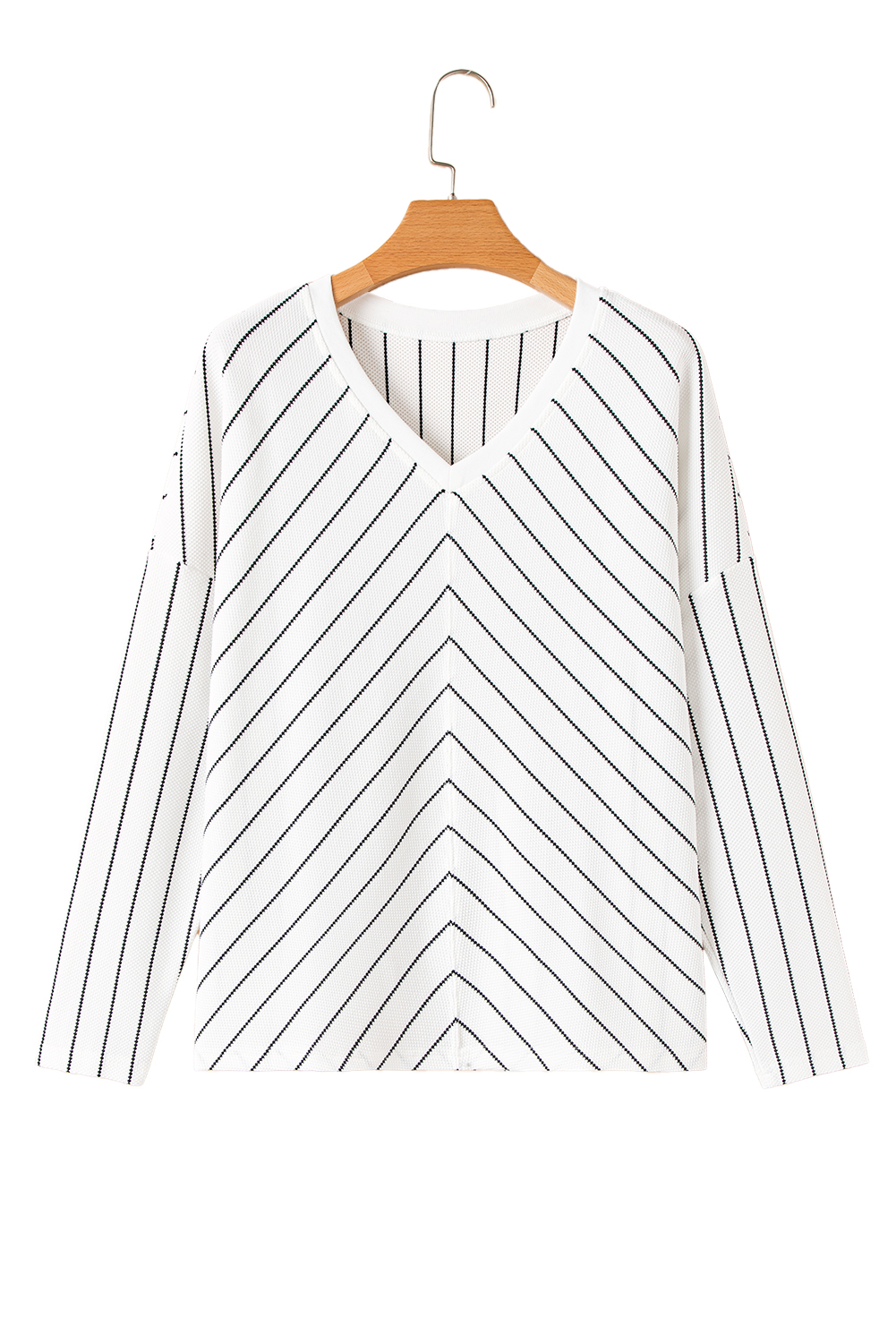 Bohemian Patterned Pullover Long Sleeve Blouse