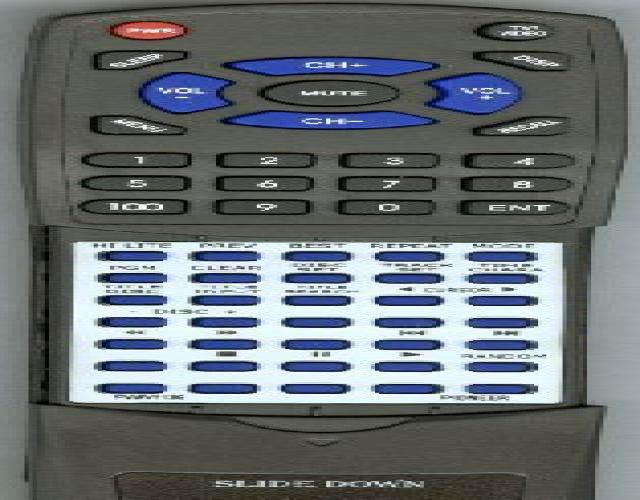 PIONEER Replacement Remote Control for PDF27, PDF1039, PDF19