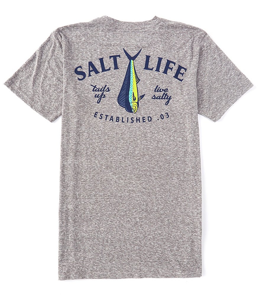 Salt Life Short-Sleeve Tri-Tails Up Graphic T-Shirt