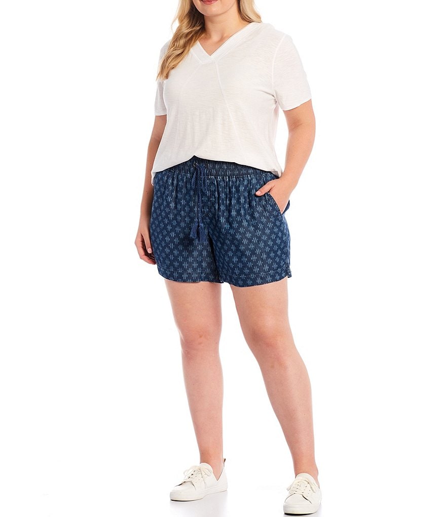 Code Bleu Plus Size Chelsea Bermuda Shorts