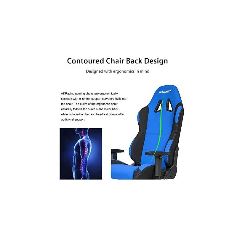 Core Series EX Gaming Chair, Blue/Black