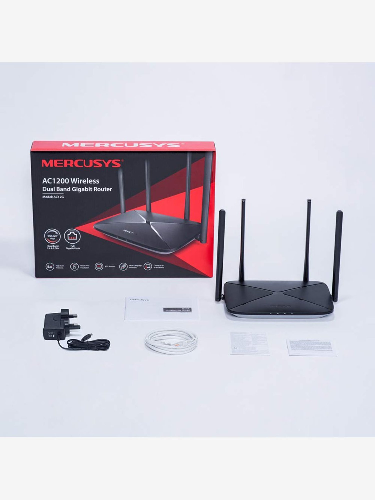 TP-Link AC2600 Archer A10 Smart Dual Band Wi-Fi Router (Black)