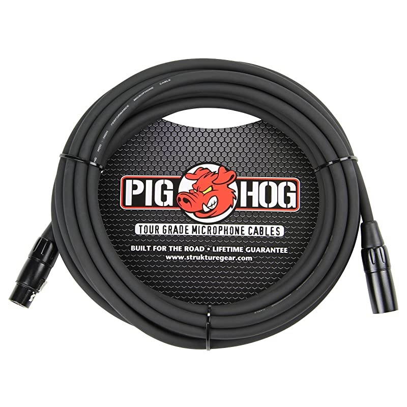 PHM30 High Performance 8mm XLR Microphone Cable, 30 Feet