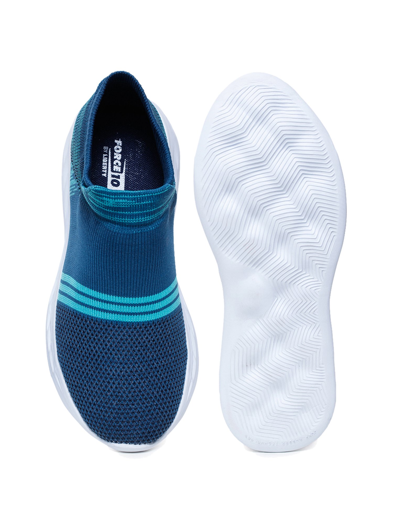 Force 10 by Liberty Teal Blue Walking Shoes