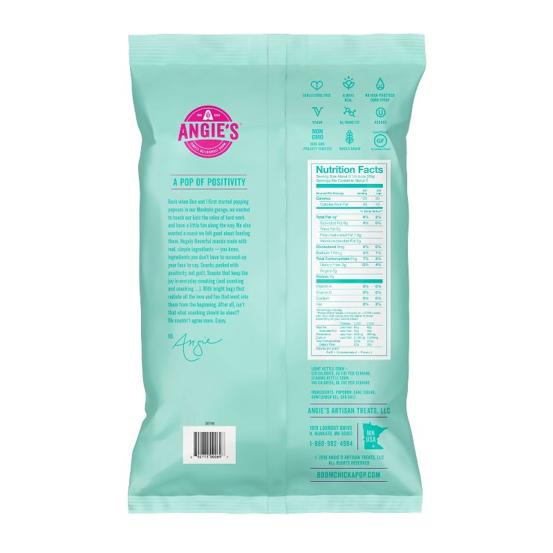 Angie's Boomchickapop Light Kettle Corn - 5oz
