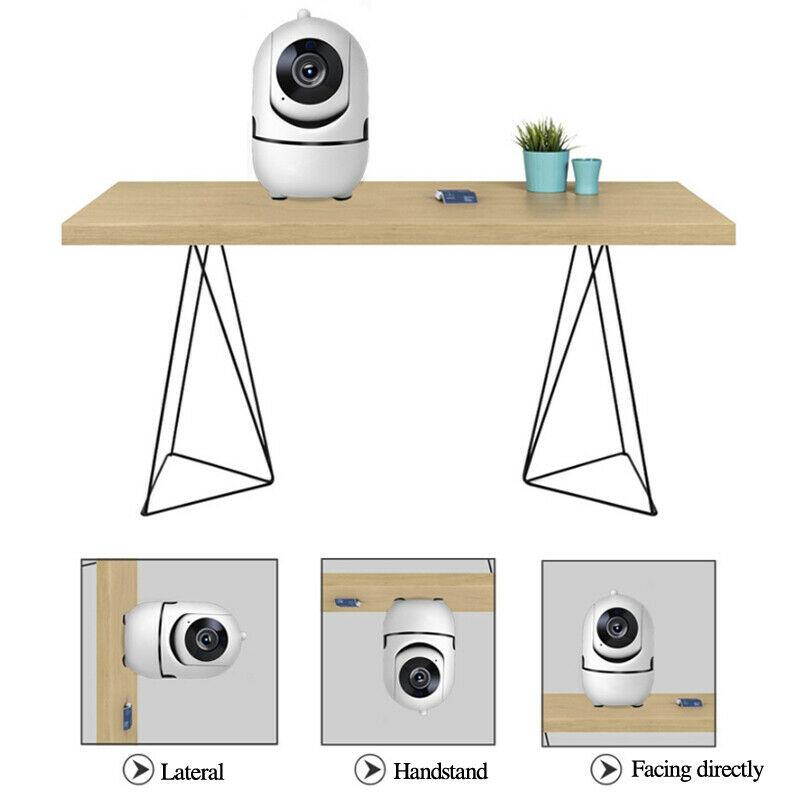 Rotatable 1080P HD Wireless WIFI IP CCTV Smart Home Security Surveillance Camera Night Vision Built-in Microphone With Megaphone Speaker Support SD Card Video Recording U.S.A