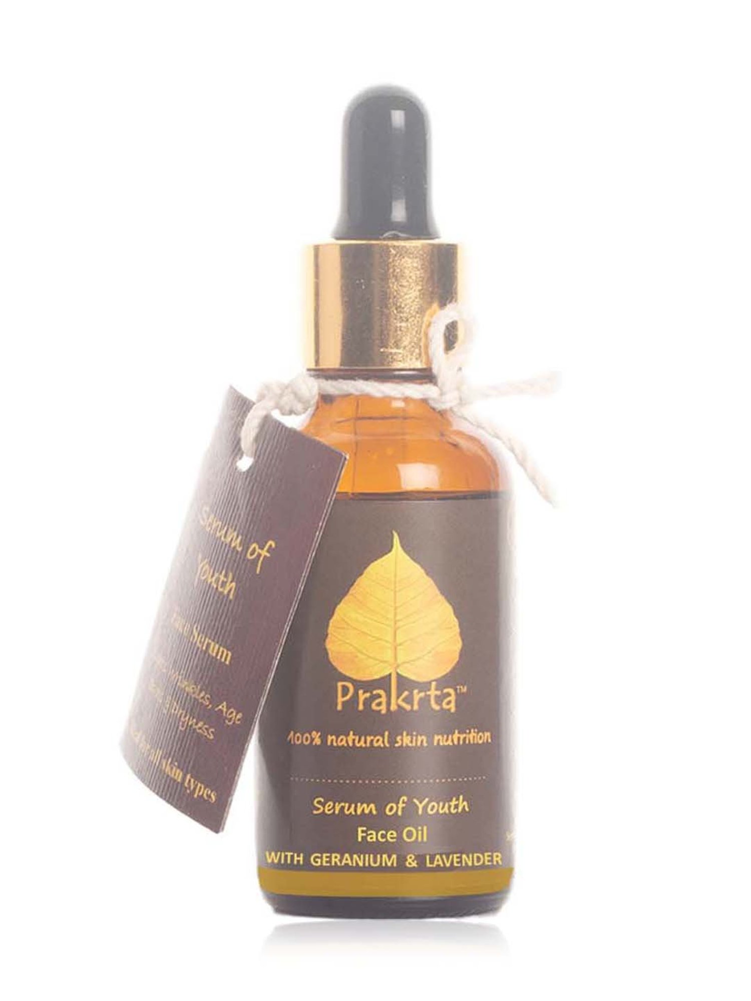Prakrta Prakrta Serum of Youth - Face Oil with Vitamin E - 30 ml