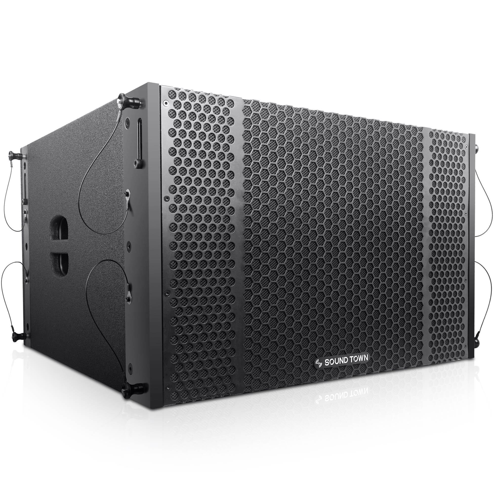 Sound Town ZETHUS Series 2X12" 1200W Line Array Subwoofer (ZETHUS-212S)