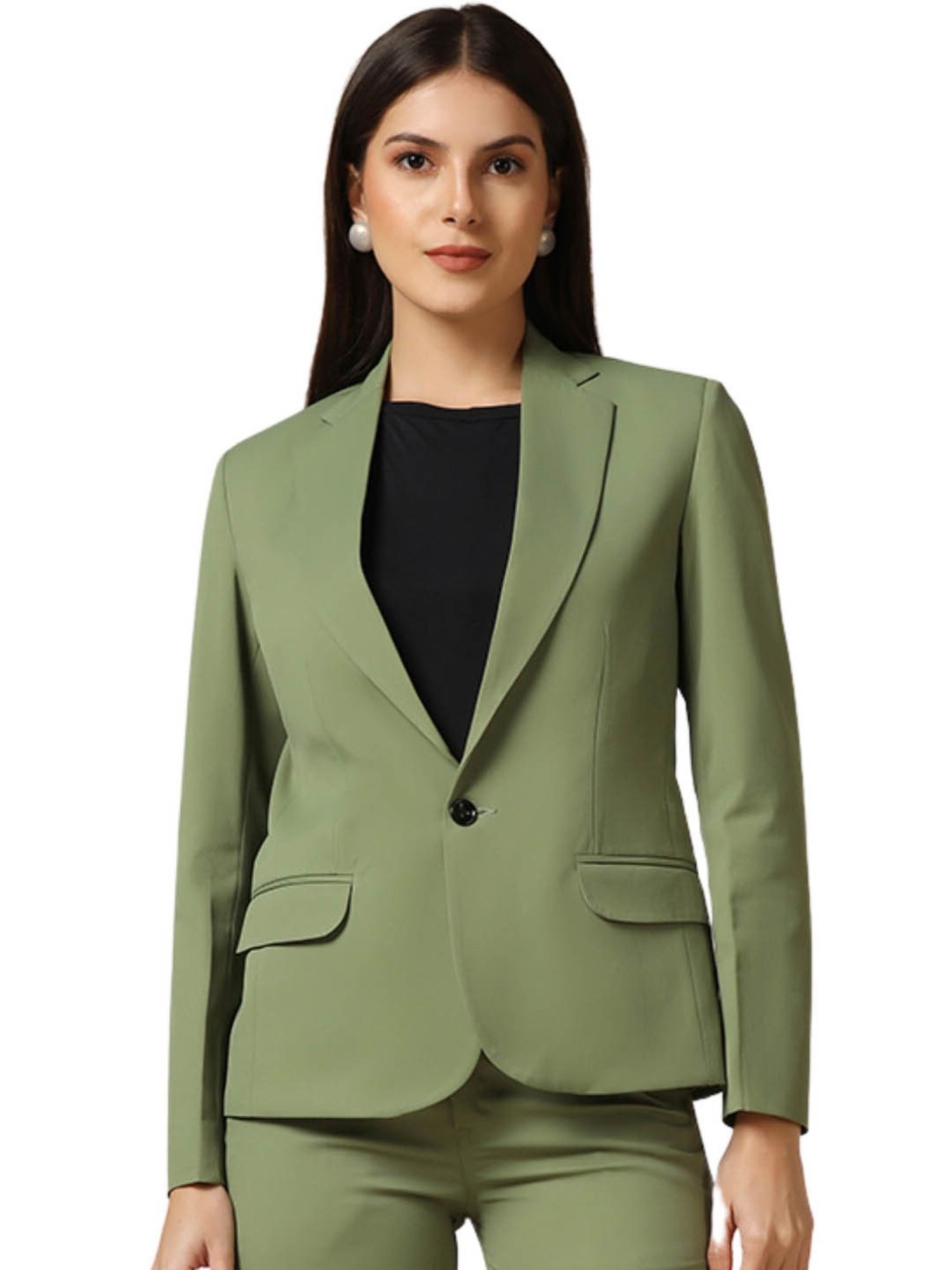TAHVO Leaf Green Blazer