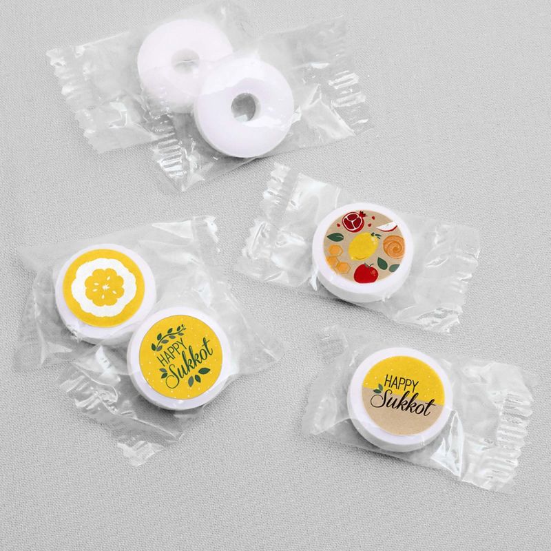 Big Dot of Happiness 40th Milestone Birthday - Mini Wine and Champagne Bottle Label Stickers - Birthday Party Favor Gift for Women and Men - Set of 16