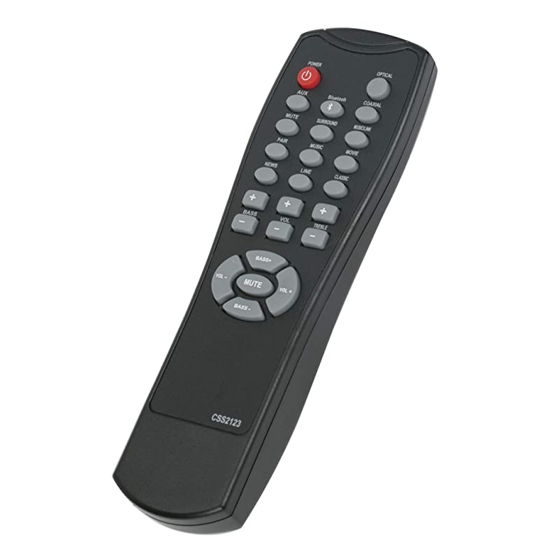 Replaced Remote fit for Philips Sound Bar Speaker Subwoofer CSS2133 B F7 BF7 F7 CSS2133B98 CSS2133BF7 996510050576 996510054954 996510063326