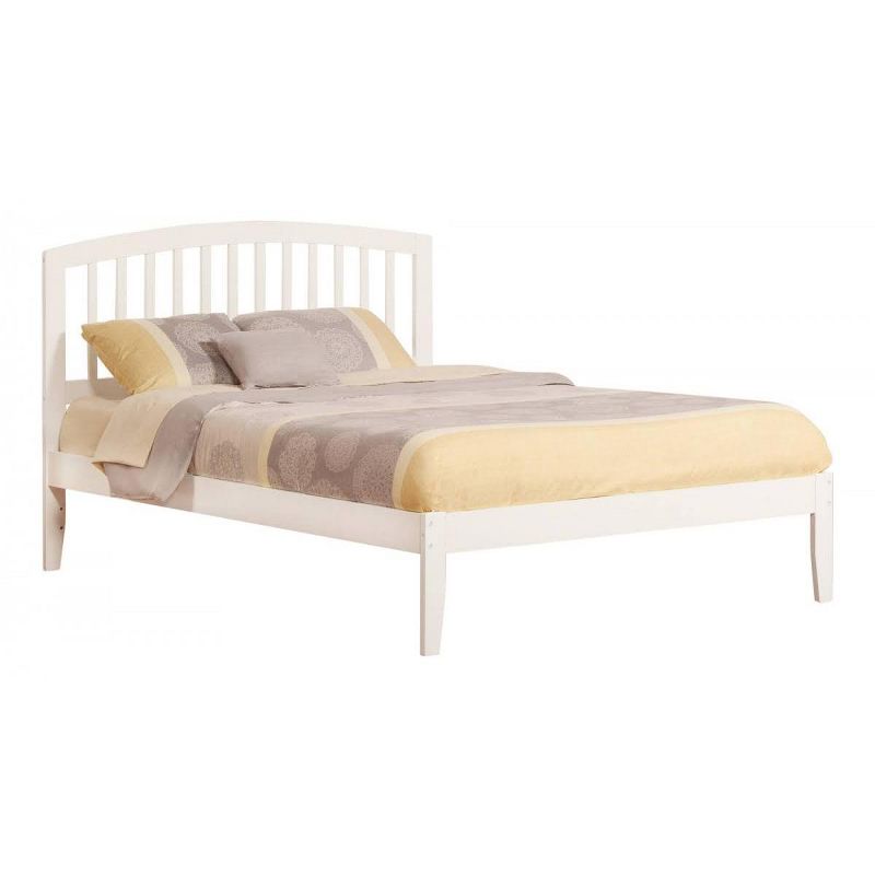 Richmond Queen Bed in White - Atlantic Furniture