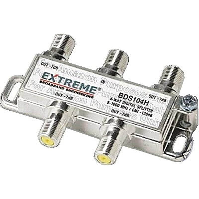 BDS104H 4 Way HD Digital High Performance Coax Cable Splitter