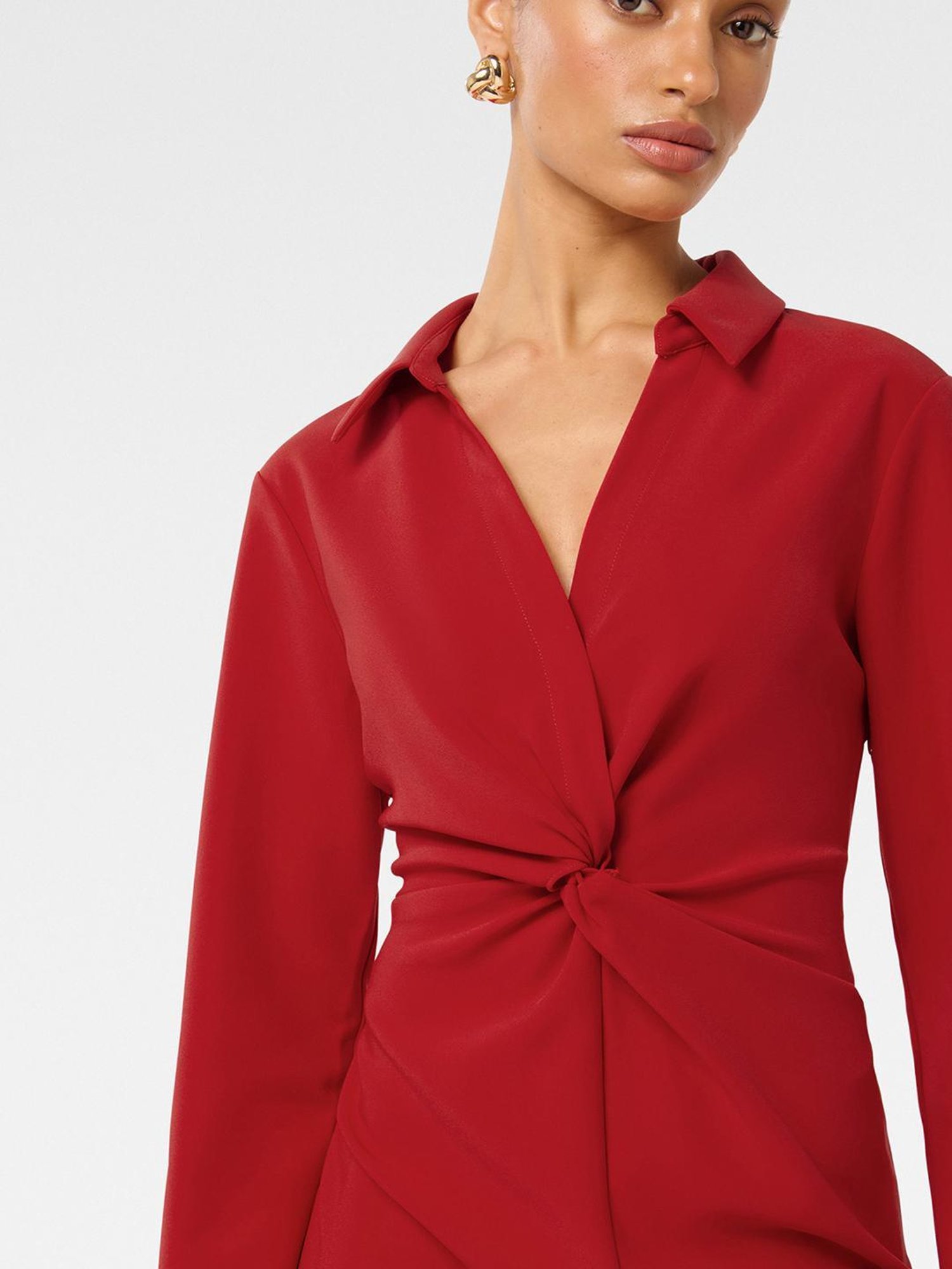 Forever New Madison Petite Twist Shirt Dress