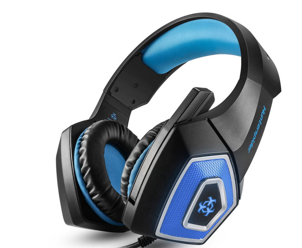 V1 headset cross-border gaming headset luminous headset gaming microphone with wire control