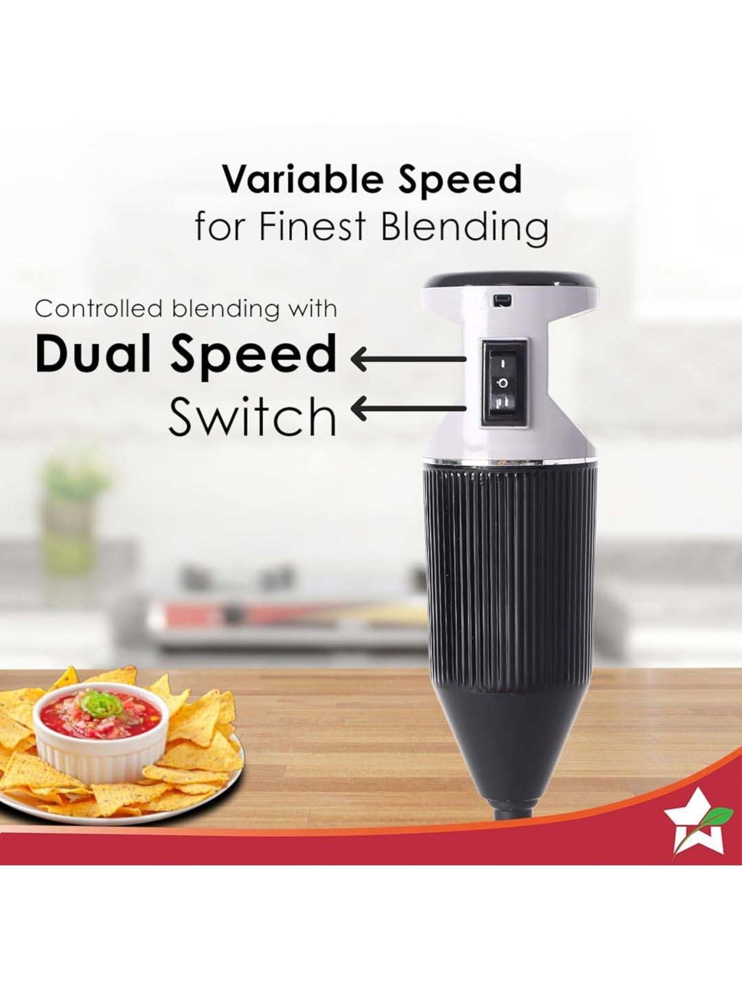 Inalsa 1200W Hand Blender
