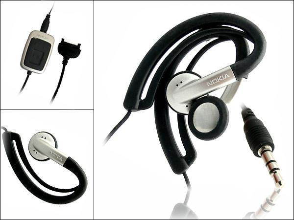 Nokia Pop Port Sport Headset AD-45/HS-29 for 7210, 6100, 9300, 9500, E50, E60, E61, E65, E70, N70, N71, N72, N73, N80,
