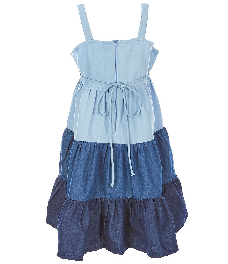 Guess Big Girls 7-16 Striped Overall Dress