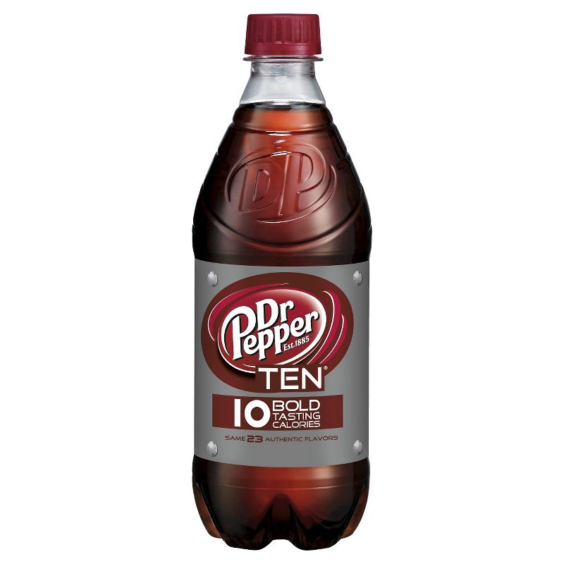 Dr Pepper TEN Soda - 20 fl oz Bottle