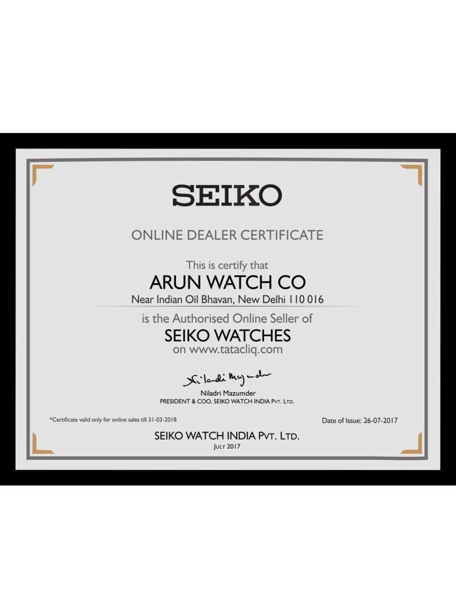 Seiko Criteria SNT877P1 Analog Watch for Women