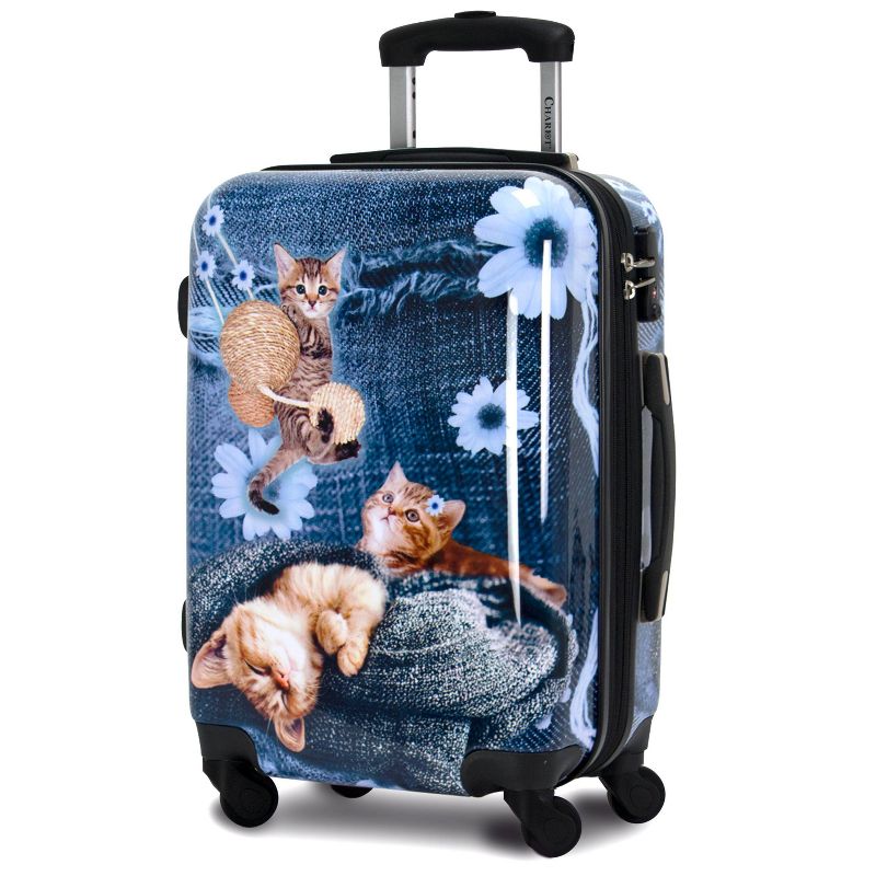 American Tourister 21'' Mickey Mouse Multi Face Softside Spinner Suitcase