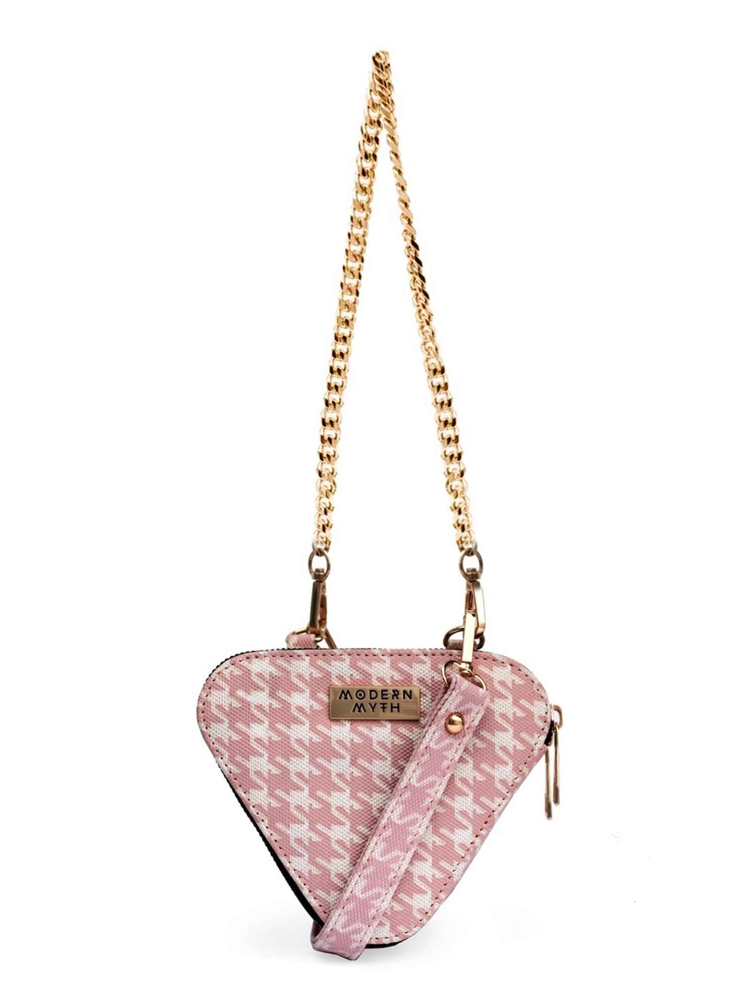 Modern Myth Trio Pink Printed Small Mini Cross Body Bag
