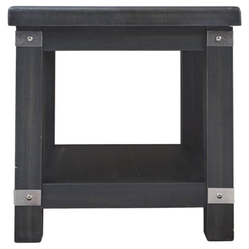 Delmar End Table Black - Signature Design by Ashley
