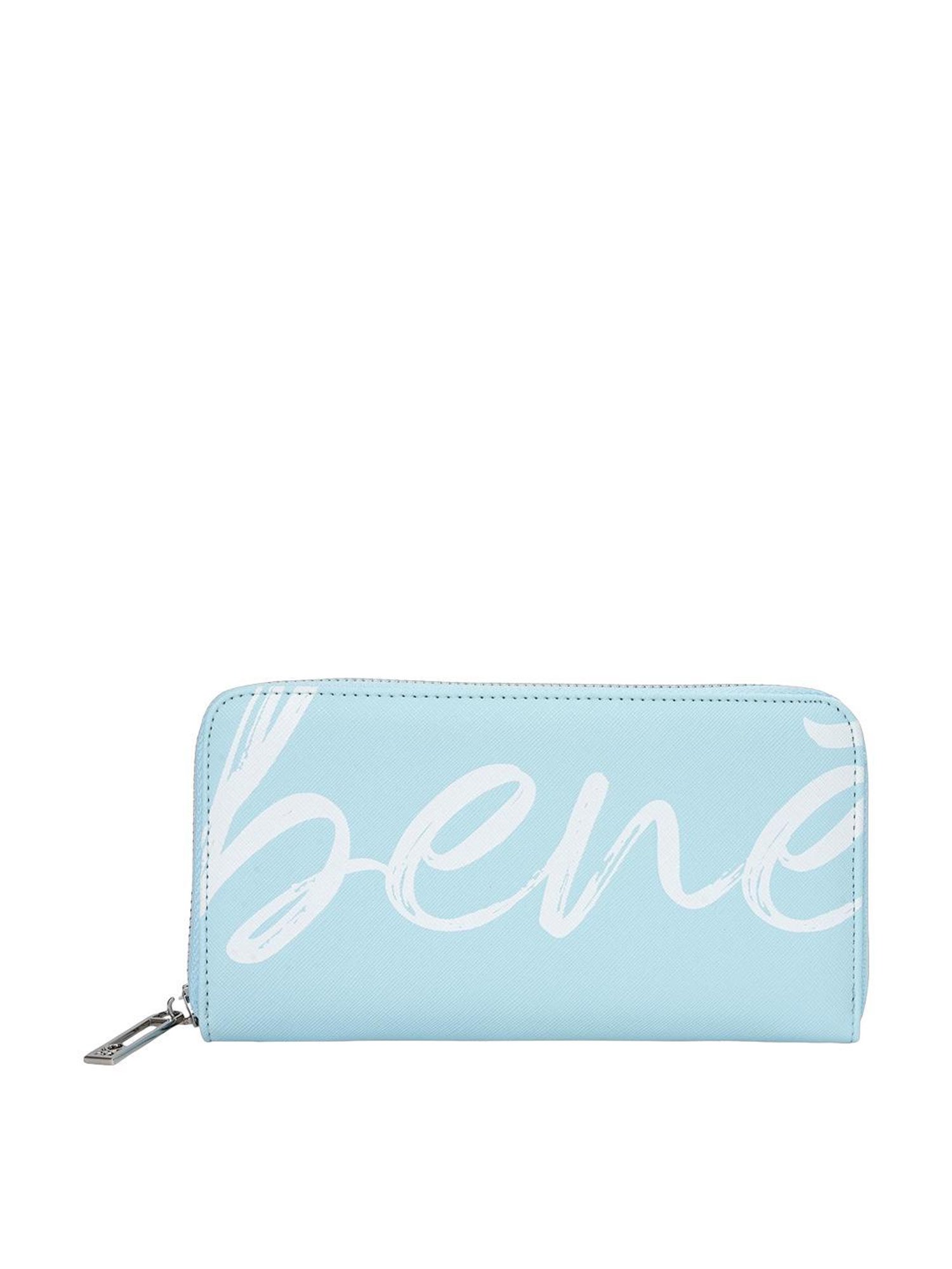 United Colors of Benetton Lili Light Blue Printed Wallet