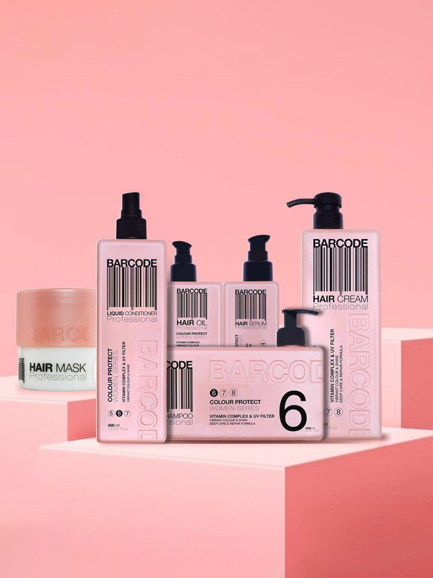 Barcode Professional Colour Protect Women Series Hair Shampoo - 1000 ml