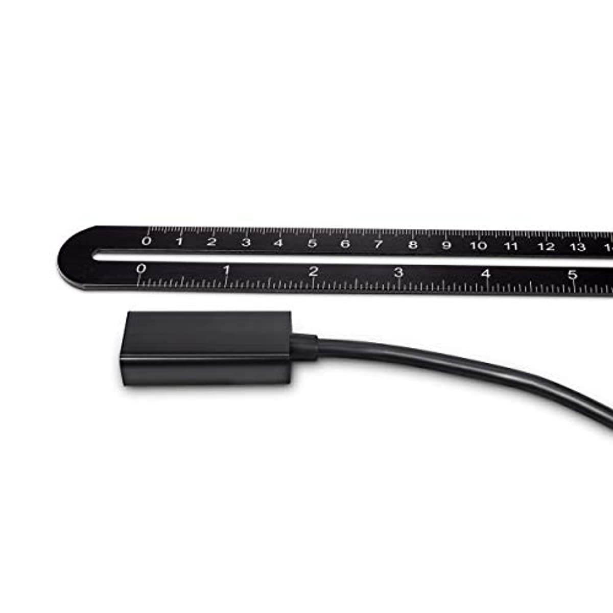 Mini DisplayPort to HDMI Adapter - MiniDP to HDMI - Thunderbolt/MiniDP to HDMI Cable Adapter - Black - 2 Pack