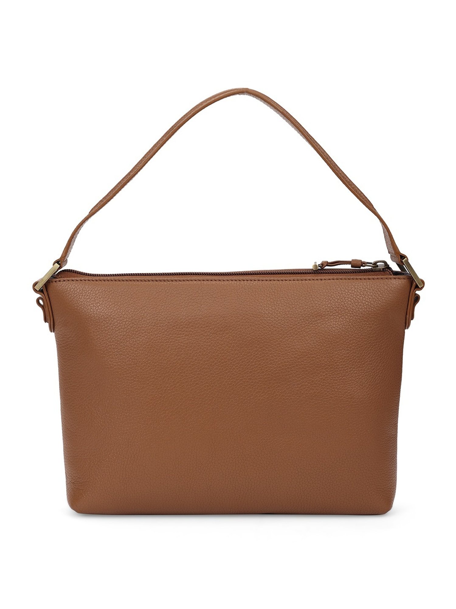 PERQUISITE TAYLOR Brown Solid Small Handbag